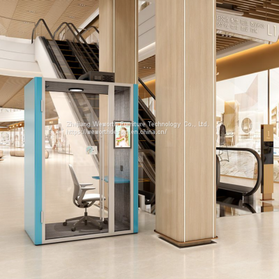 Soundproof Pods For Offices - L Size Acoustic Office Pods 4 Person Meeting Pod photo-4