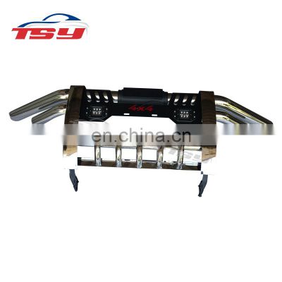 High Quality Car Parts Bumper Guard With LED Light For Hilux Revo/Hilux Vigo/Ranger/Navara/Triton/Amrok/Bt50