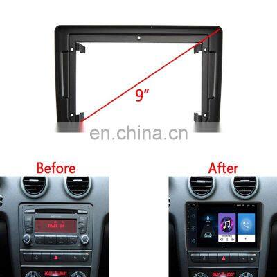 Car Radio Fascia For 2008-2012 A3 Panel Dash Mounting Frame Accessory Trim Kit Frame With Power Cable photo-3