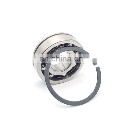 OEM nylon cage bearing 6203N 6203NR deep groove ball bearing, outer ring with snap ring groove 6203N 6203NR