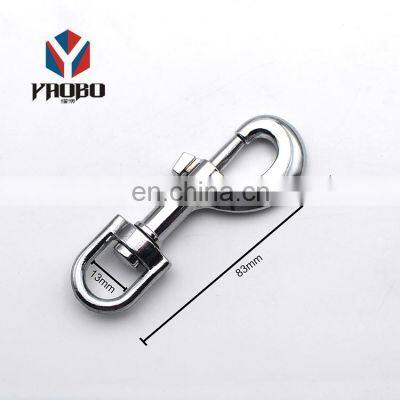 Quality Assuredc Stainless Steel Eye Snap Hook Hardware Metal Ring Swivel Snap Hook Buckles