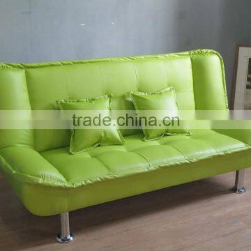 Modern Promotion Folding Leather Sofa Bed Cheap Home Furniture