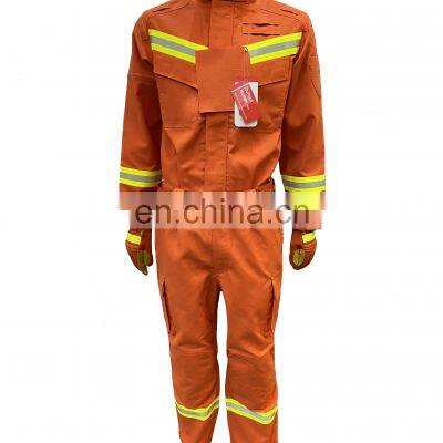 Orange FR Cotton Fire Retardant Clothing Flame Retardant Clothing photo-2