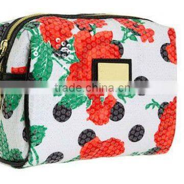 Flower Cosmetic Bag