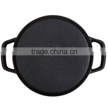 Round Cast Iron Pre-seasoned Pot Non-stick Cast Iron Cookware Set photo-2