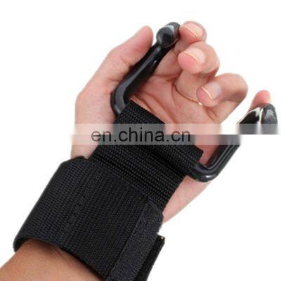 Wholesale Price Weight Lifting Support Strap Hook Gym Fitness Weightlifting Training Fitness Wrist Support Grips Wristband photo-2
