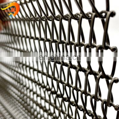 Spiral Wire Stainless Steel Chain Link Mesh for Architectural Decorative Conveyor Belt