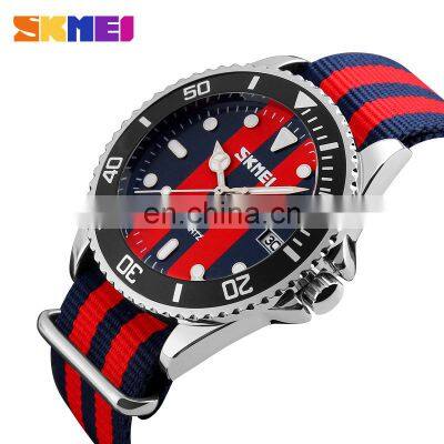 9133 Arab Numeral Watch Quartz Best Military Watch Arloji for Man Skmei