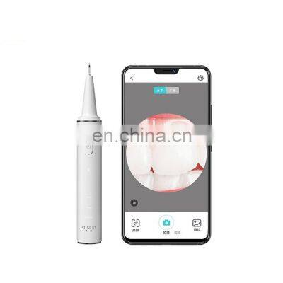 The new Xiaomi 5MP HD wifi 2 million times IPX7 42kHz frequency visual ultrasonic stains dental calculus remover dental scaler