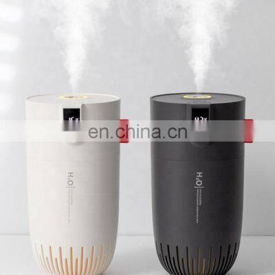 2021 New Coming Ultrasonic air mist humidifier air USB 500ml tank capacity built-in 2000mAh battery for home office bedroom car