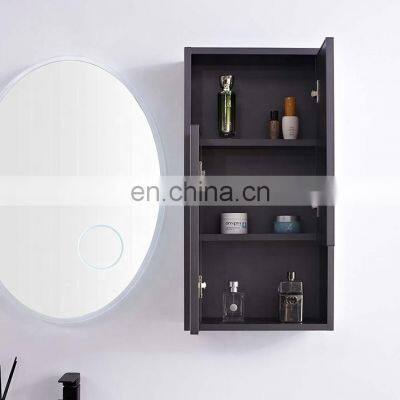 40 Inch Modern Luxury All Stone Bathroom Vanity Cabinet Set Combo Smart LED Mirror Side Cabinet photo-5