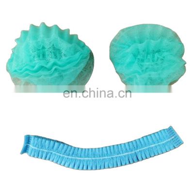 Disposable Hair Protective Mop Cap Clip Cap Green/Blue/White Factory Price