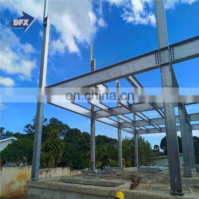 structural steel fabricated parts galvanized industrial warehouse design steel structure chicken house for farm