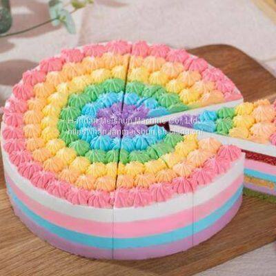 Ultrasonic Cinnamon Roll Round Cake Cutting Machine With Paper Inserting Divider photo-5