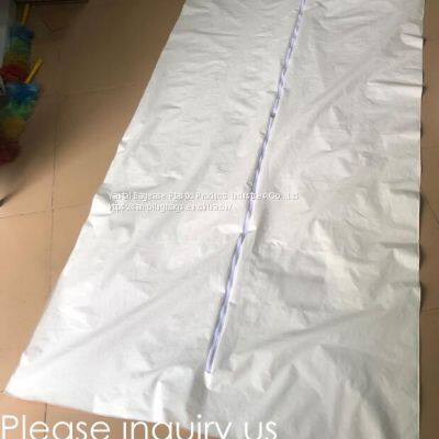 Body bags, CE Death Body Bag For Virus Infected Patient Black Body Mortuary Bags For Dead Bodies Corpse Storage Bag