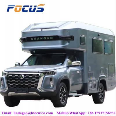 Family Off Road Motorhome Travel RV Camper Caravan Van with bad table Outdoor Travelling motor home autocarabanas