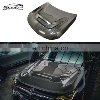 G87 M2 AE Style Carbon Fiber Customizable Vent Hood Engine Bonnet For BMW M2 G87 2023-2024