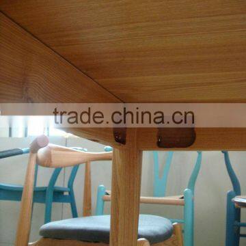 Sample Design Ash Wood Rectangle Long Dining/restaurant Table photo-5