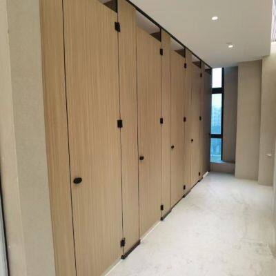 Bathroom Restroom Compact Urinal Wall Divider Laminate Hpl Phenolic Public Toilet Cubicle Urinal Privacy Panel Partition