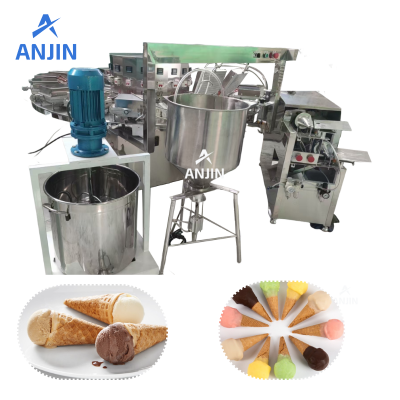 Automatic Chocolate Mini Cone Machine Electric Heating (3*5cm)