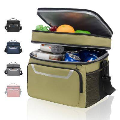 polyester cooler bag carry cooler bag