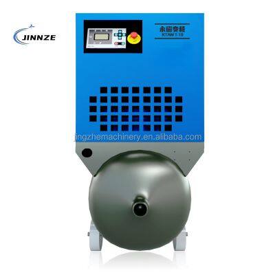 Compact Efficient Design High Performance Energy-Saving Single Phase 230V 220V 400V 5HP 3.7KW Screw Air Compressor