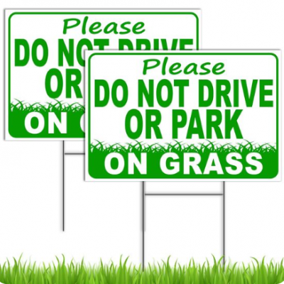 Custom Printed Correx Lawn Signs – Double-Sided With Easy-Install Metal Stakes
