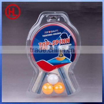 cheap ping pong table tennis racket with 3 table tennis balls set wholesale