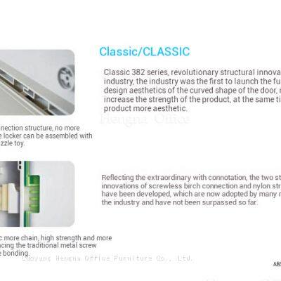 Durable Colorful ABS Changing Room Locker 930×320×420mm-Perfect for Schools & Fitness Centers-ABS Plastic Locker photo-5