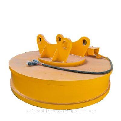 XZFT ATTACHMENTS Excavator Mounted Scrap Magnet Excavator Electromagnet OEM Quality