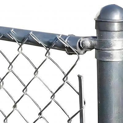 Kettengitterzaun für Schulspielplätze mit Anti-Kletter-Design
