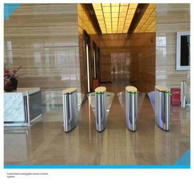 Office Building Entrance and Exit Gate - Fast Access by Card Swiping or Face Recognition, Anti - Pinch and Anti - Tailgating photo-2