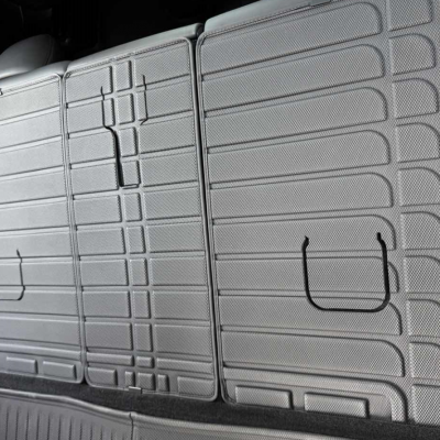 25 Model Y Juniper 2nd Row Seatback Protector Mat. Mold Injection