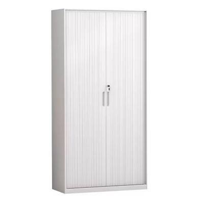 Modern Office Tambour Door Steel Storage Cabinet Shutter Sliding Door Metal File Cupboard