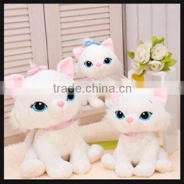 custom design cat plush toy lifelike shape