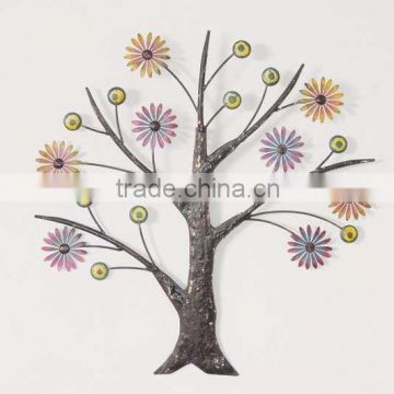 2015 Hot Sales Anxi Metal Home decor Wall Art Artificial Tree