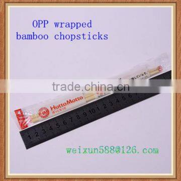 opp wrapped disposable bamboochopstick