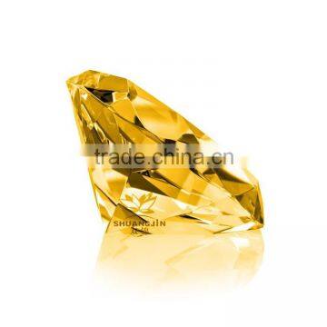 transparent color paperweight for office supply