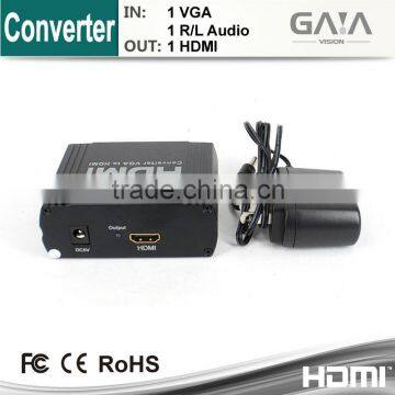 VGA to HDMI Converter VGA+R/L Audio to HDMI Converter Box Upscalling 1080P&3D photo-3