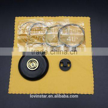 IRIN 4-in-1 Endpin Stopper Cleaning Cloth Mute Violin Strings Set Wholesale photo-5