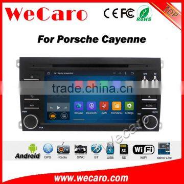 Wecaro WC-PC7014 Android 5.1.1 car multimedia for porsche cayenne 2003-2010 car dvd audio gps player navigation WIFI 3G