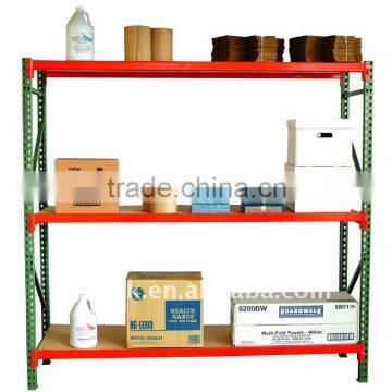 Metal storage shelving