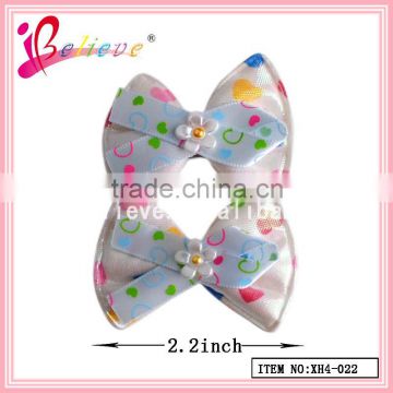 2015 teenage hair bows wholesale hair bows with nets,gift ribbon bow for toddler