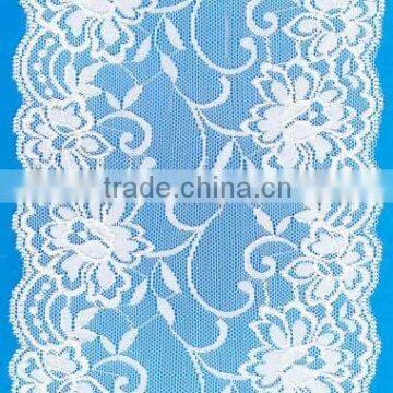 2016 new fashion elegant elastic swiss lace