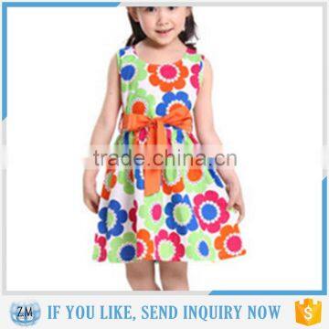 Elegant kids clothes girl dress for wholesales