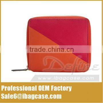 OEM Factory Contrast Color Fashion Ladies Purse