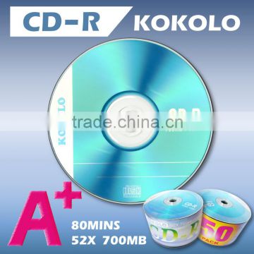 A+ Taiwan blank cd disc manufacturer blank cd-r