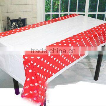 Kid's Birthday Christmas Party Decoration Plastic Tablecloth