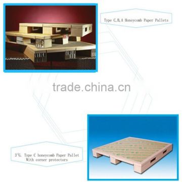 4-Way Entry Type Single Faced Style Recycled Humidity proof Paper Pallet Manufacturer