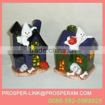 Ceramic halloween house decoration